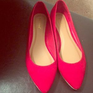 Red Velvet Flats